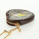 GUCCI GG Supreme Bananya Coin Purse PVC Beige Gold 701062 Auth 168024M-4