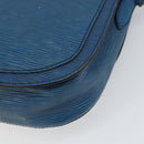 LOUIS VUITTON Epi Saint Cloud GM Shoulder Bag Toledo Blue M52195 LV Auth 168028-16