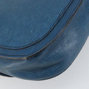 LOUIS VUITTON Epi Saint Cloud GM Shoulder Bag Toledo Blue M52195 LV Auth 168028-17
