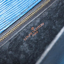 LOUIS VUITTON Epi Saint Cloud GM Shoulder Bag Toledo Blue M52195 LV Auth 168028-21