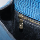 LOUIS VUITTON Epi Saint Cloud GM Shoulder Bag Toledo Blue M52195 LV Auth 168028-24