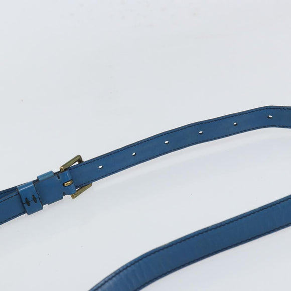 LOUIS VUITTON Epi Saint Cloud GM Shoulder Bag Toledo Blue M52195 LV Auth 168028