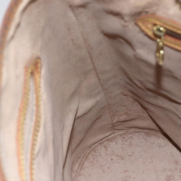 LOUIS VUITTON Monogram Bucket GM Shoulder Bag M42236 LV Auth 168030