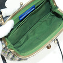 BURBERRY Blue Label Shoulder Bag Tweed Green Auth 168031V-11