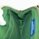 BURBERRY Blue Label Shoulder Bag Tweed Green Auth 168031V-22