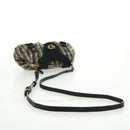 BURBERRY Blue Label Shoulder Bag Tweed Green Auth 168031V-7
