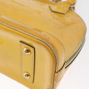 LOUIS VUITTON Monogram Vernis Alma PM Hand Bag Citrin M90101 LV Auth 168034-18