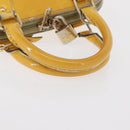 LOUIS VUITTON Monogram Vernis Alma PM Hand Bag Citrin M90101 LV Auth 168034-7