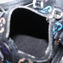 LOUIS VUITTON Multicolor Micro Speedy Bag Charm Black M02459 LV Auth 168038SM-10