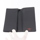 LOUIS VUITTON Monogram ink Brazza Portefeuille Wallet Navy M62893 LV Auth 168041-8