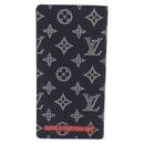 LOUIS VUITTON Monogram ink Brazza Portefeuille Wallet Navy M62893 LV Auth 168041-2