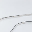 Salvatore Ferragamo Shoulder Wallet Leather 2way Silver Auth 168042-15