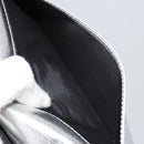 Salvatore Ferragamo Shoulder Wallet Leather 2way Silver Auth 168042-24