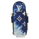 LOUIS VUITTON Bandana Golf Andrews Golf Ball Case Blue GI0768 LV Auth 168047SAM-13