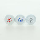 LOUIS VUITTON Bandana Golf Andrews Golf Ball Case Blue GI0768 LV Auth 168047SAM-20