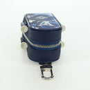 LOUIS VUITTON Bandana Golf Andrews Golf Ball Case Blue GI0768 LV Auth 168047SAM-6