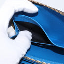 LOUIS VUITTON Monogram Yayoi Kusama Zippy Wallet Blue M60448 LV Auth 168048SAV-23