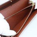 LOUIS VUITTON Graffiti Porte Monnaie Credit Wallet Orange M92190 Auth 168049SAV-10