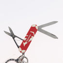 LOUIS VUITTON Monogram LV x Supreme Pocket Knife Key Chain MP2070 Auth 168051SM-10