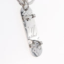 LOUIS VUITTON Porte Cres Skate Board Charm metal Beige MP3135 LV Auth 168052M-6
