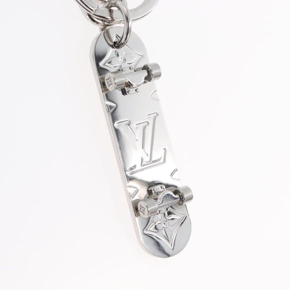 LOUIS VUITTON Porte Cres Skate Board Charm metal Beige MP3135 LV Auth 168052M