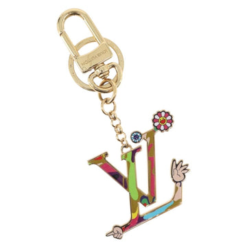 LOUIS VUITTON LV Iconic Superflat Charm metal Gold Tone M02468 LV Auth 168053SAM