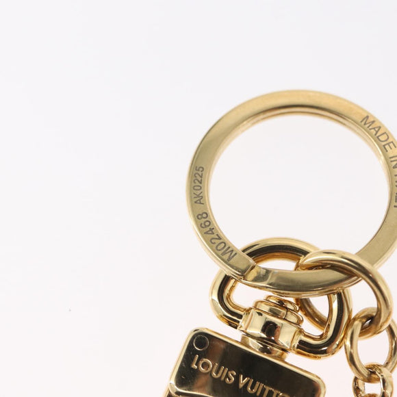 LOUIS VUITTON LV Iconic Superflat Charm metal Gold Tone M02468 LV Auth 168053SAM