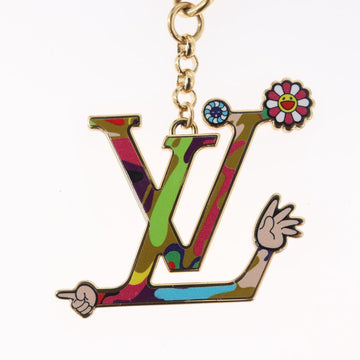 LOUIS VUITTON LV Iconic Superflat Charm metal Gold Tone M02468 LV Auth 168053SAM - 0