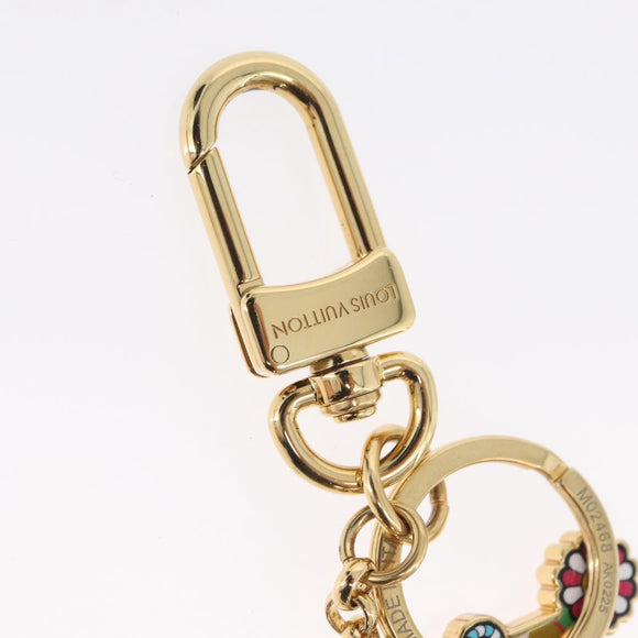 LOUIS VUITTON LV Iconic Superflat Charm metal Gold Tone M02468 LV Auth 168053SAM