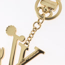 LOUIS VUITTON LV Iconic Superflat Charm metal Gold Tone M02468 LV Auth 168053SAM-8