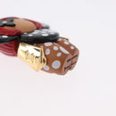 LOUIS VUITTON LV x YK Porte Cles Vivienne Charm metal Black M01145 Auth 168054SM-9