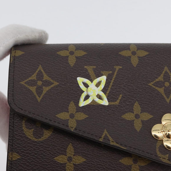 LOUIS VUITTON Monogram Vivienne Portefeuille Sarah Wallet M12207 Auth 168055SM