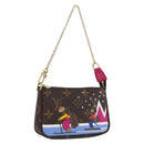 LOUIS VUITTON Monogram Ski Bear Mini Pochette Accessoires Pouch M67769 168066SAM-1