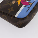 LOUIS VUITTON Monogram Ski Bear Mini Pochette Accessoires Pouch M67769 168066SAM-15