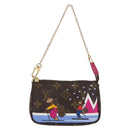 LOUIS VUITTON Monogram Ski Bear Mini Pochette Accessoires Pouch M67769 168066SAM-13