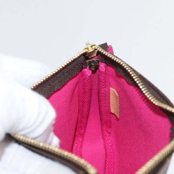 LOUIS VUITTON Monogram Ski Bear Mini Pochette Accessoires Pouch M67769 168066SAM