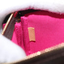 LOUIS VUITTON Monogram Ski Bear Mini Pochette Accessoires Pouch M67769 168066SAM-11