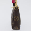 LOUIS VUITTON Monogram Ski Bear Mini Pochette Accessoires Pouch M67769 168066SAM-4