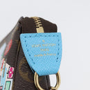 LOUIS VUITTON Monogram Vivienne Mini Pochette Accessoires M81637 Auth 168069SM-20