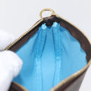 LOUIS VUITTON Monogram Vivienne Mini Pochette Accessoires M81637 Auth 168069SM-21