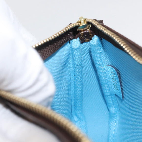 LOUIS VUITTON Monogram Vivienne Mini Pochette Accessoires M81637 Auth 168069SM