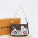 LOUIS VUITTON Monogram Vivienne Mini Pochette Accessoires M81637 Auth 168069SM-12