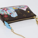 LOUIS VUITTON Monogram Vivienne Mini Pochette Accessoires M81637 Auth 168069SM-6