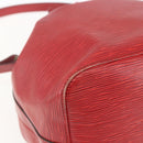 LOUIS VUITTON Epi Petit Noe Shoulder Bag Red M44107 LV Auth 168076-14