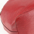 LOUIS VUITTON Epi Petit Noe Shoulder Bag Red M44107 LV Auth 168076-16