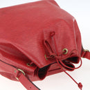 LOUIS VUITTON Epi Petit Noe Shoulder Bag Red M44107 LV Auth 168076-6