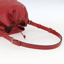LOUIS VUITTON Epi Petit Noe Shoulder Bag Red M44107 LV Auth 168076-7