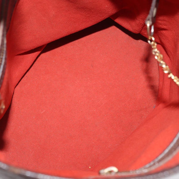 LOUIS VUITTON Damier Ebene Marais Shoulder Bag N42240 LV Auth 168079