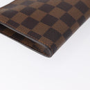 LOUIS VUITTON Damier Ebene Marais Pouch LV Auth 168080-15