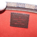 LOUIS VUITTON Damier Ebene Marais Pouch LV Auth 168080-10